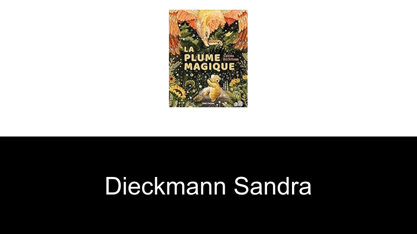 livres de Dieckmann Sandra