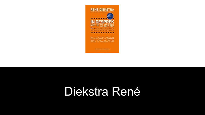 livres de Diekstra René