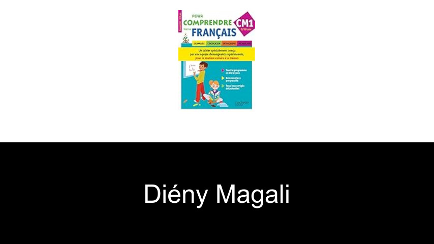 livres de Diény Magali