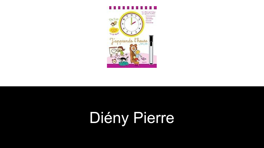 livres de Diény Pierre