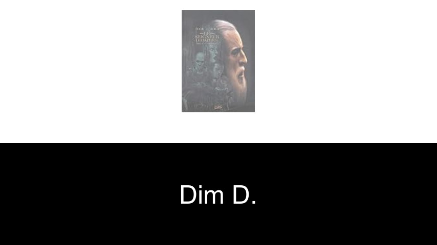 livres de Dim D.