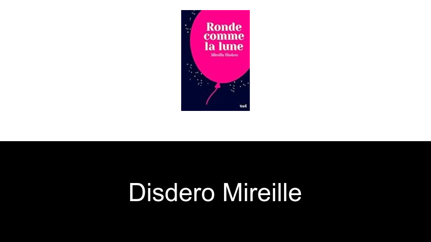 livres de Disdero Mireille