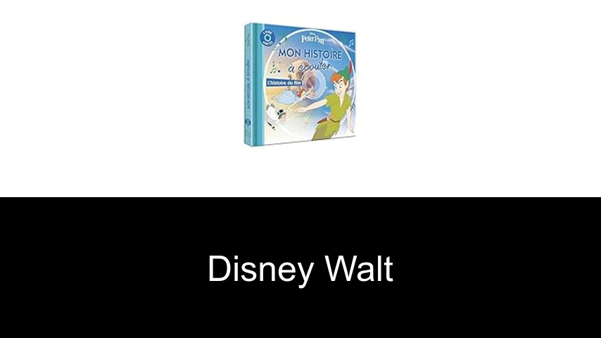 livres de Disney Walt