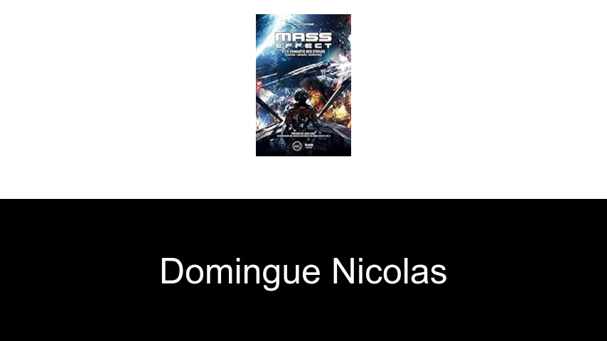 livres de Domingue Nicolas