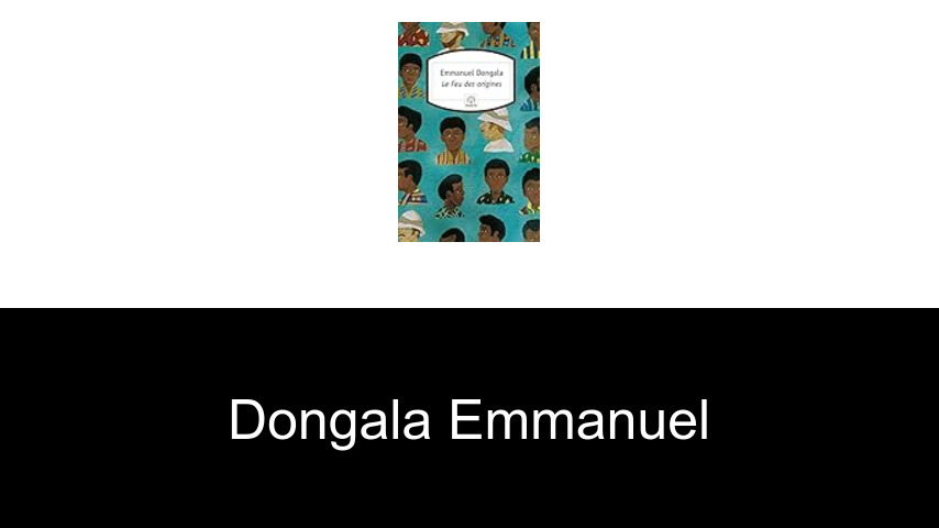 livres de Dongala Emmanuel