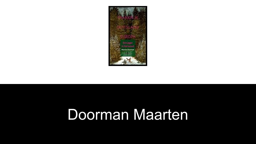 livres de Doorman Maarten