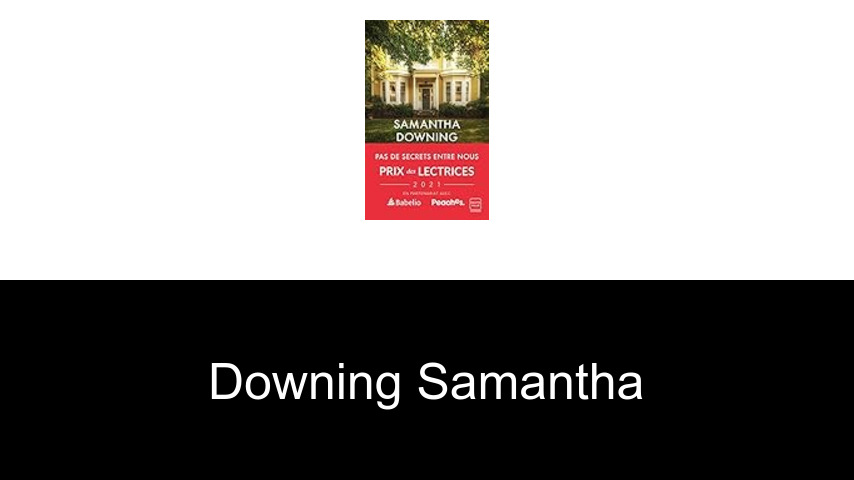 livres de Downing Samantha