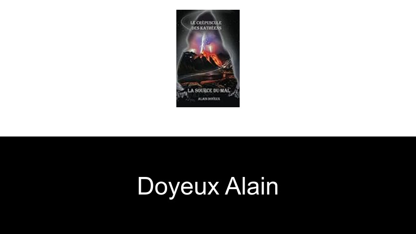 livres de Doyeux alain