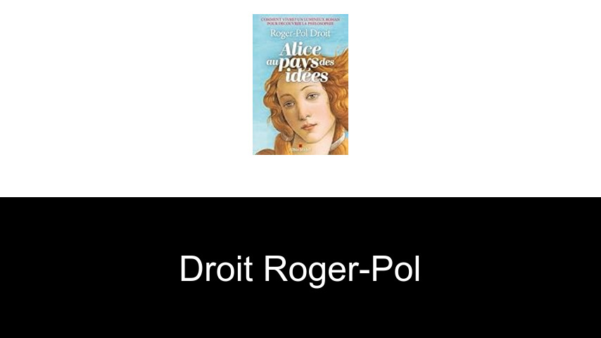 livres de Droit Roger-Pol