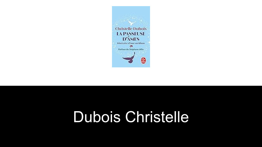 livres de Dubois Christelle