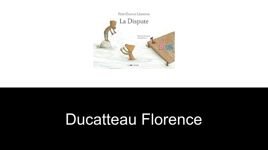 livres de Ducatteau Florence