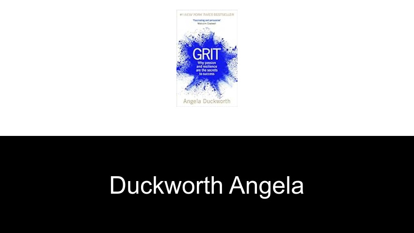 livres de Duckworth Angela