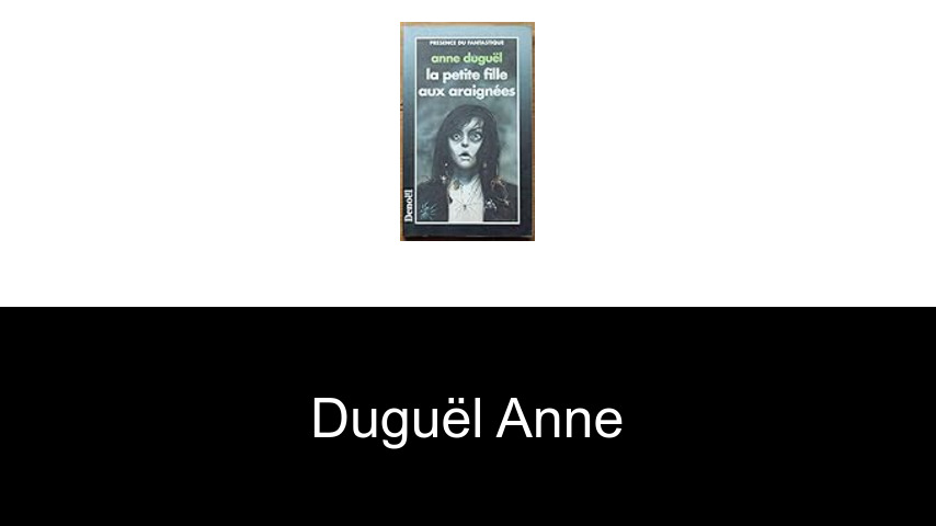 livres de Duguël Anne