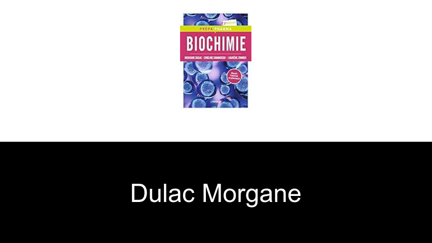 livres de Dulac Morgane