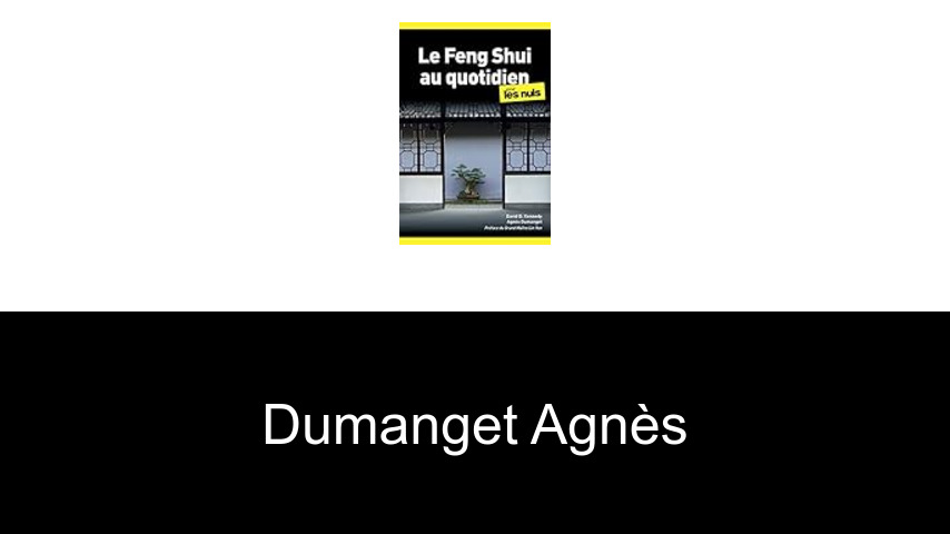 livres de Dumanget Agnès