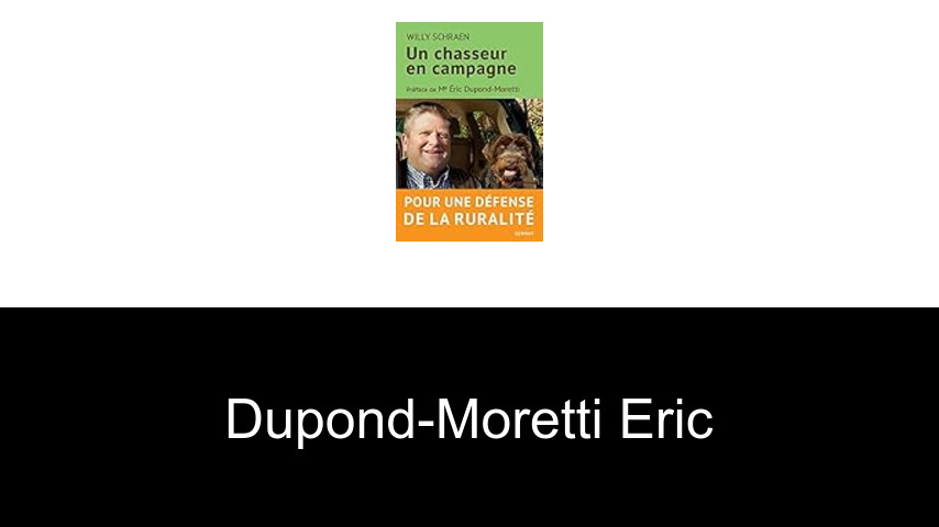 livres de Dupond-Moretti Eric
