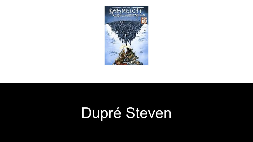 livres de Dupré Steven