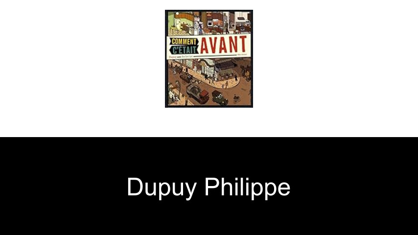 livres de Dupuy Philippe