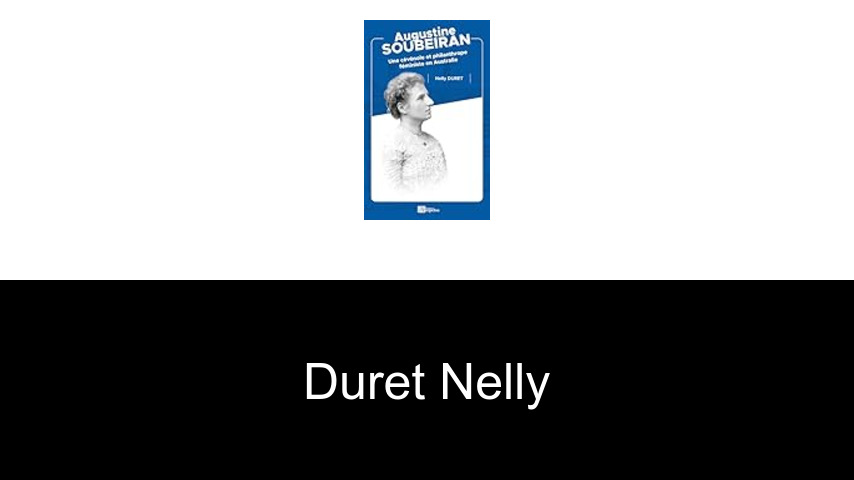 livres de Duret Nelly