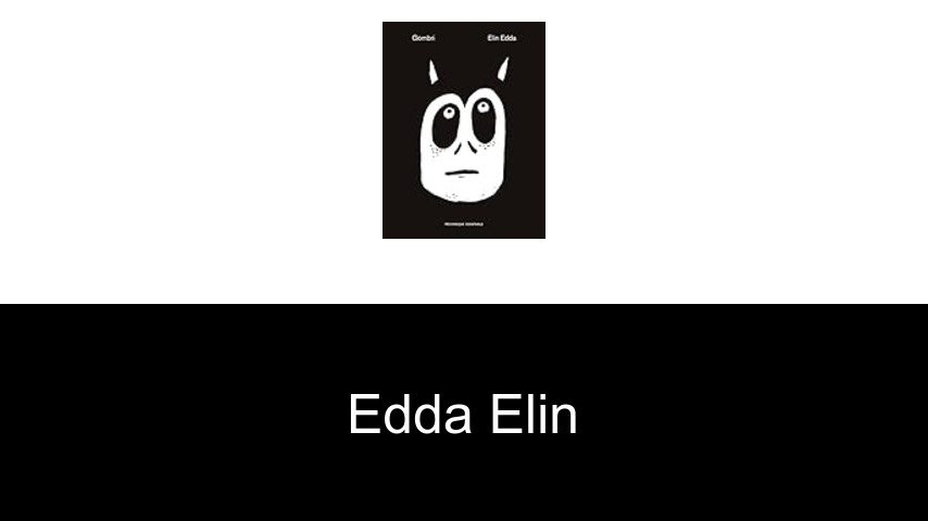 livres de Edda Elin