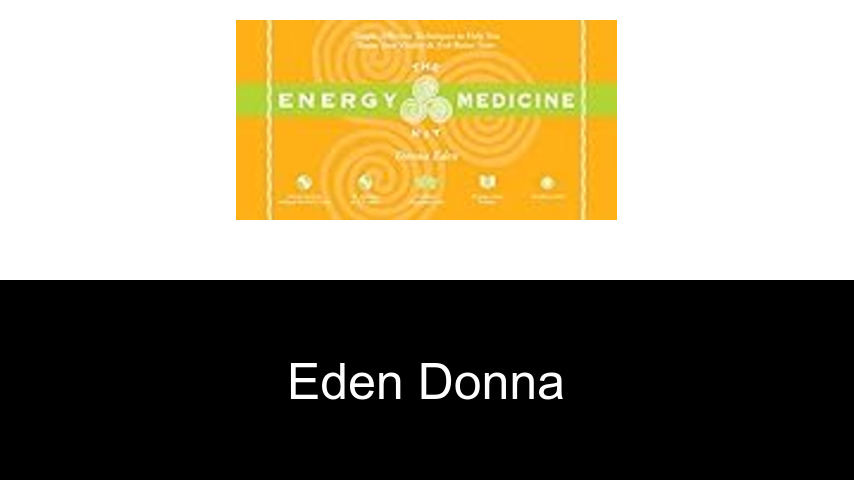 livres de Eden Donna