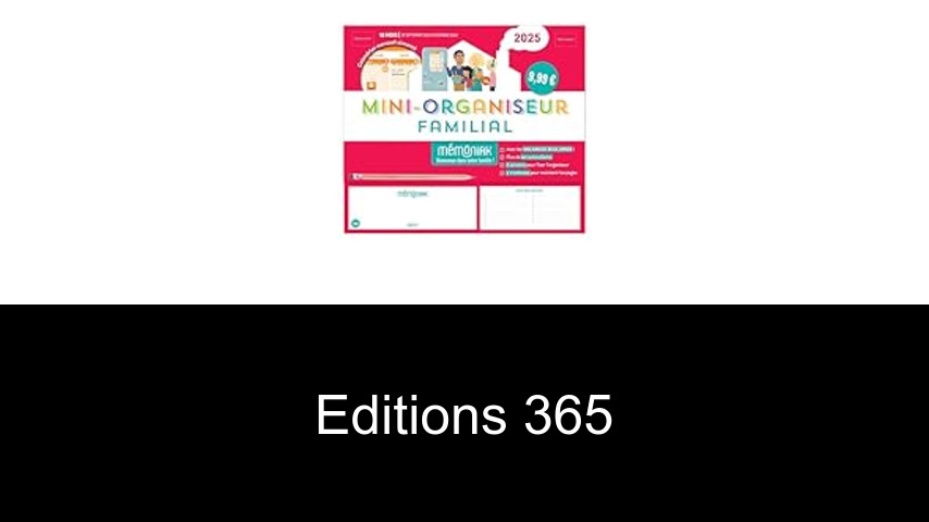 livres de Editions 365