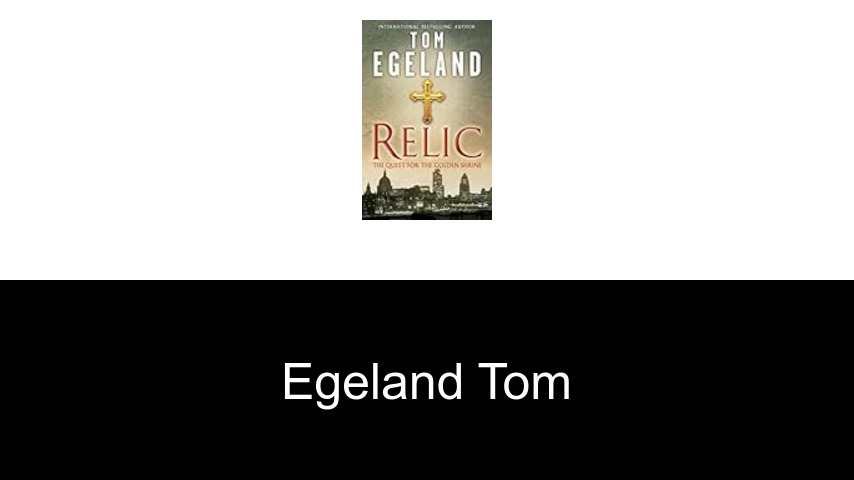 livres de Egeland Tom
