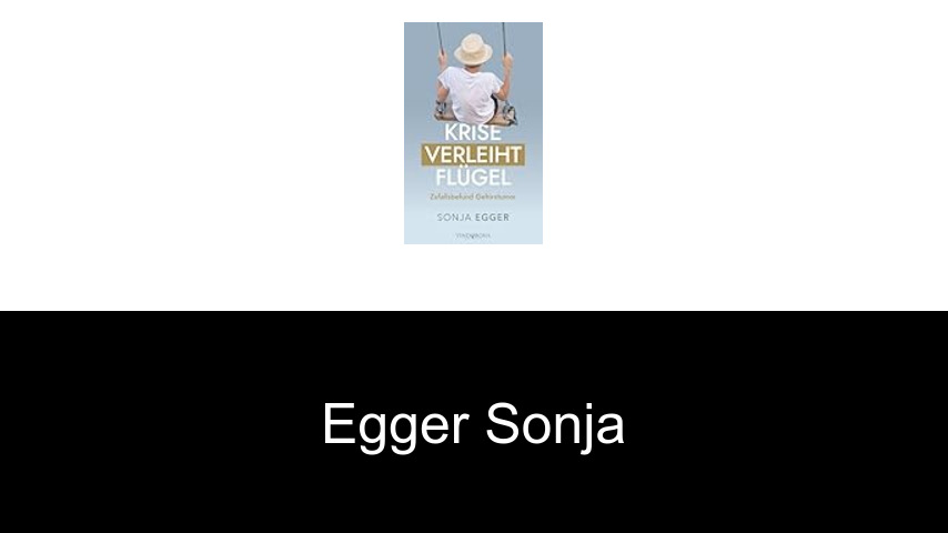 livres de Egger Sonja