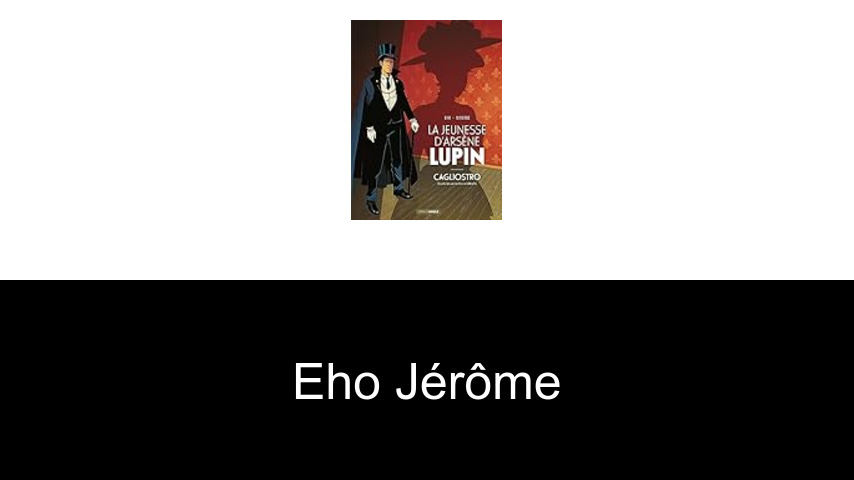 livres de Eho Jérôme