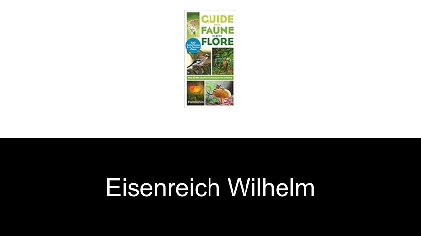 livres de Eisenreich Wilhelm