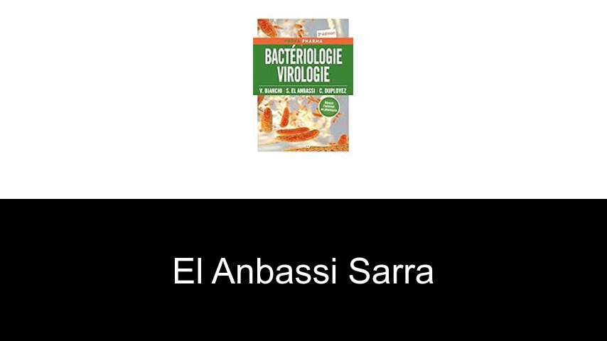 livres de El Anbassi Sarra