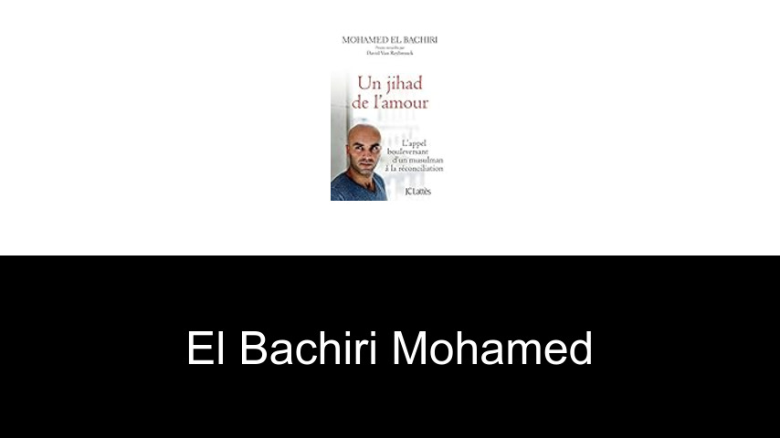 livres de El Bachiri Mohamed