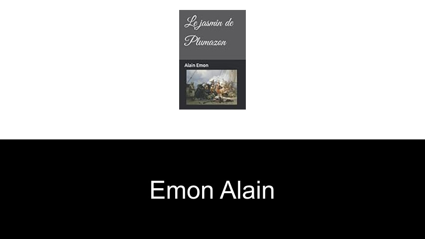 livres de Emon Alain