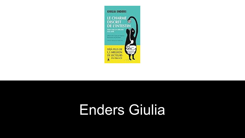 livres de Enders Giulia