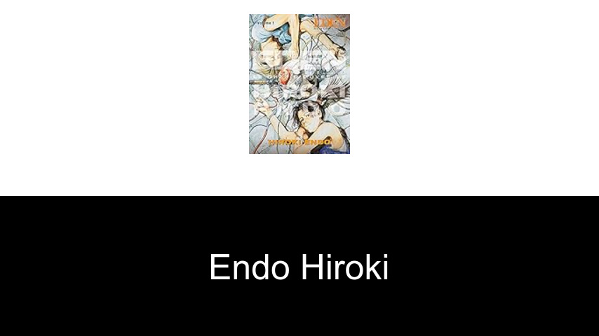 livres de Endo Hiroki