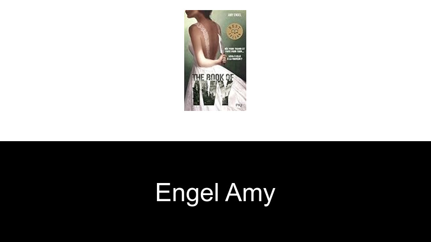livres de Engel Amy