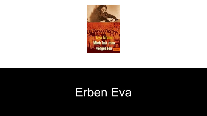 livres de Erben Eva