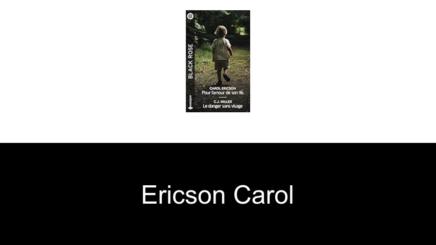 livres de Ericson Carol