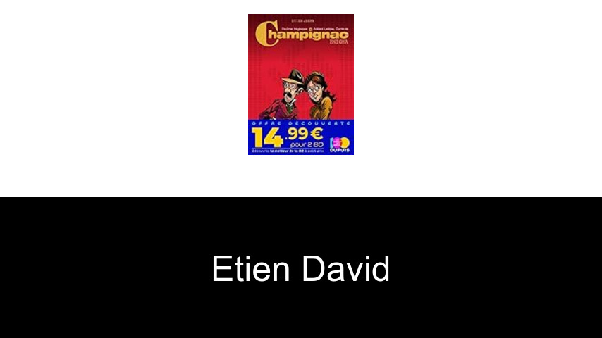 livres de Etien David