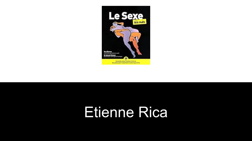 livres de Etienne Rica