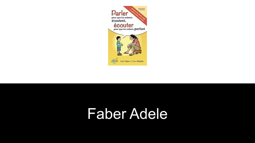 livres de Faber Adele