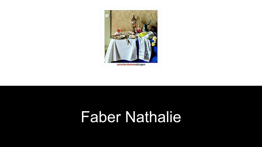 livres de Faber Nathalie