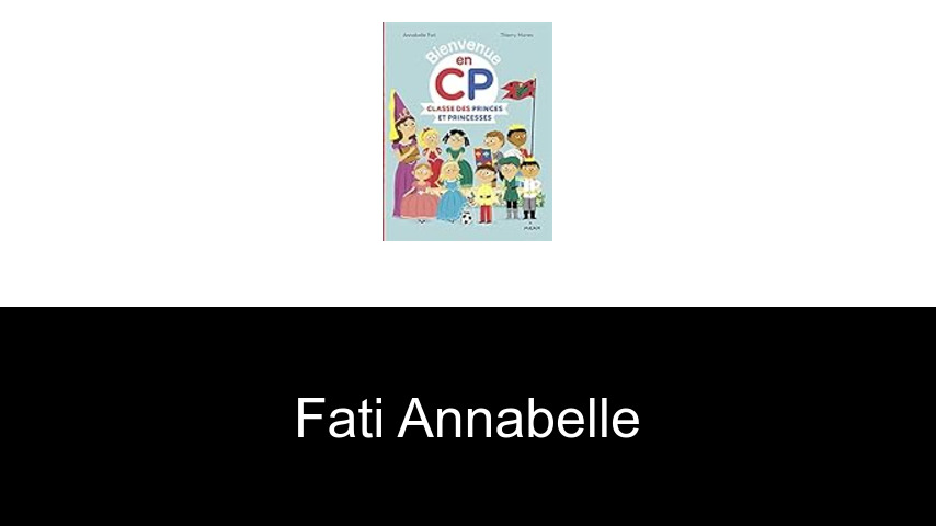 livres de Fati Annabelle