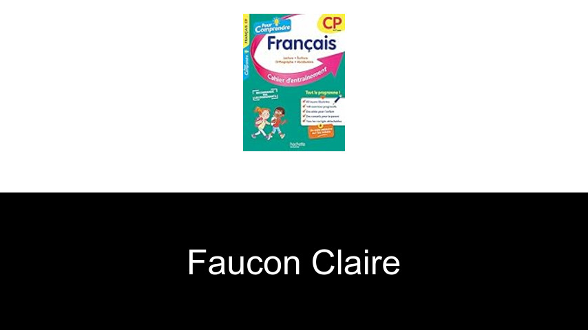livres de Faucon Claire