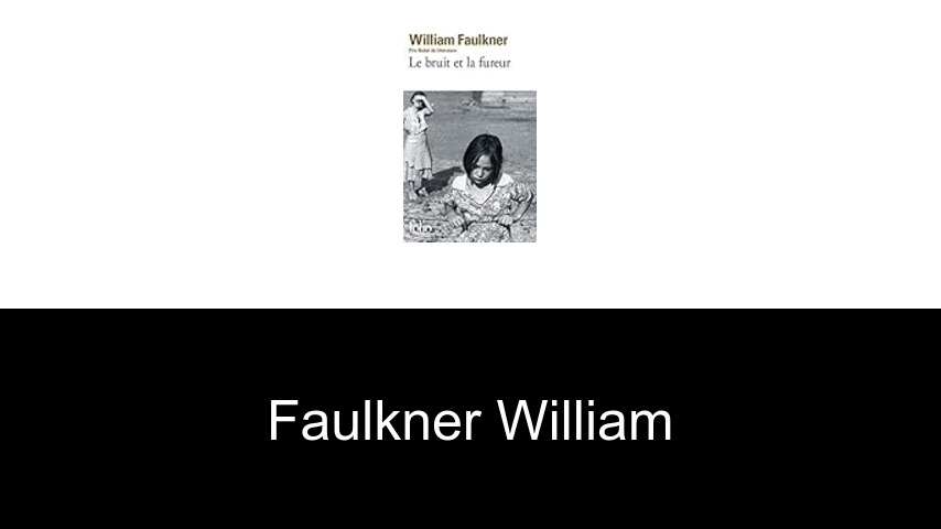 livres de Faulkner William