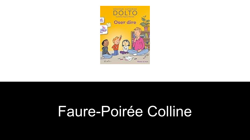 livres de Faure-Poirée Colline