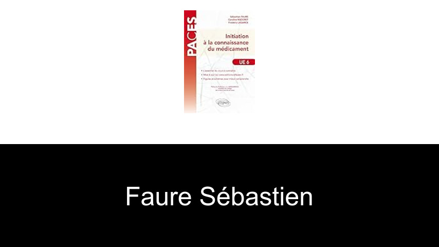 livres de Faure Sébastien