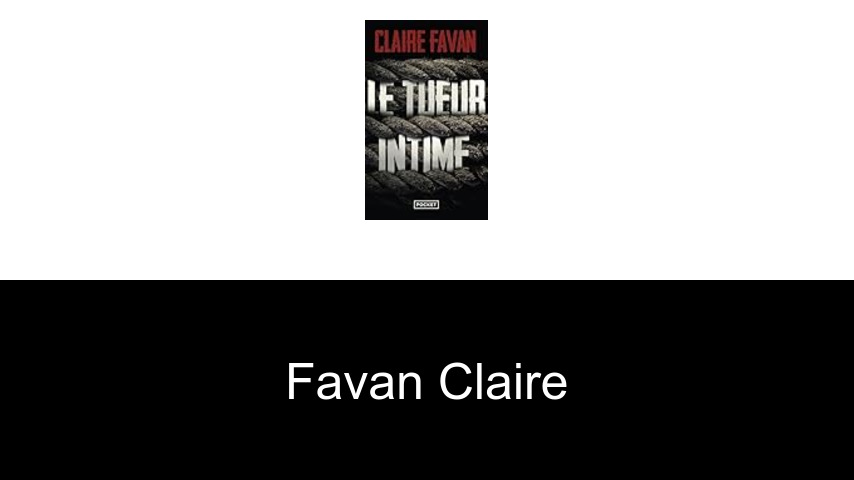 livres de Favan Claire
