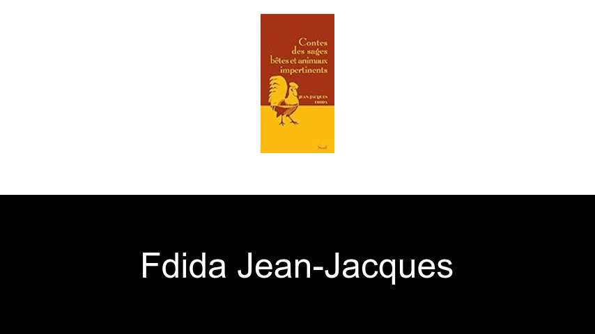 livres de Fdida Jean-Jacques