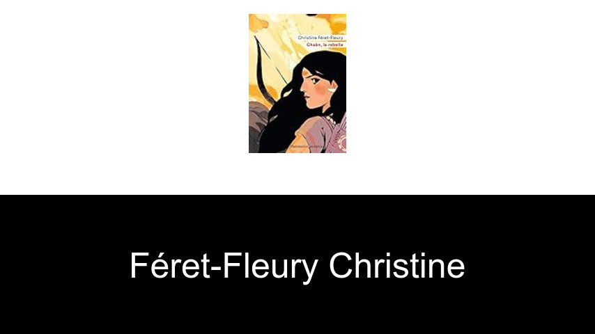 livres de Féret-Fleury Christine